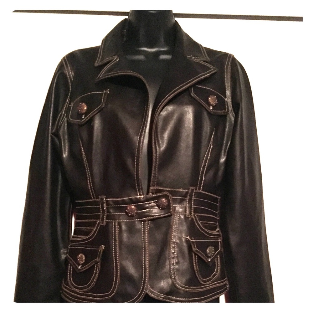 Refuge Faux Leather Jacket